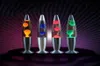 Novel Lava Lamp Wax Volcano Night Light Metal Base Jellyfish Nightlight BLARE GLAME LAVA LIGHING LAMP AC110V250V5665306