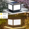 Éclairage étanche solaire LED vintage Capteur de mouvement de lampe solaire étanche