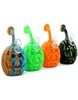 39039039 Silicone Coscushing Food Grade Pumpkin Tobacco Pipe Halloween Thème entier Smoking Smoking Spoon Incassable1901291