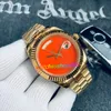 Heren Hoogwaardige Designer Watch Volledig automatische beweging Mechanisch horloge keramische ring roestvrijstalen horlogebandliefhebbers saffier waterdicht