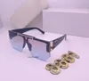 Designer Men Womens Mask Sunglasses Metal Rectangular Frame Lens with Logo Brand Mens Pilot Sunglasses UV400 Vacation Dating Glasses 8861 With original box