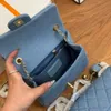 Luxusmarke Handtasche Designer Frauenbag Neue Trend Mode Fang Fett Ling Ge cf Kreuzkörper kleiner goldener Herbst