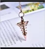 Pendants 1Pc Metal Amulet Spiral Cone Antique Copper Gold Sier Colored Clock For Pyramid Pendulum Aura Qyltsi Syiq7 J4Aeh1009034