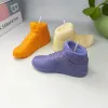 Candles Sneakers Candle Moulds Silicone Sporting Shoes Wax Mold Handmade Birthday Christmas Gift for Making Cake Accessories Table Decor