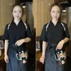 Etnische kleding vrouwen vintage taille riem Japanse kimono riemen yukata obi cuisine sushi restaurant ober chef werk uniform gordel