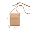 Borsa 2024 Donne borse da donna spalla putta in pelle vintage mini crossbody borse telefono in stile coreano giovane chic intero vendita