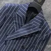 Дизайнерские мужчины Blazer Cotton Line Fashion Coat Jacket