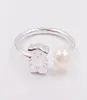 Charms bijoux Making Wedding anillo sweet Dolls de Plata Style 925 Sterling Silver Rings Trendy For Women Men Girl Set Chris7283611