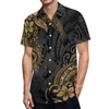 Feestjurken 2024 Polynesische tribale kleding klassiek Superpuletasi met shirts 7xl o-neck vrouw