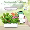 Tuya Wifi Plant Hydroponic System成長LED光汚染のないインテリジェントプラントマシン屋内庭園の自動散水240424