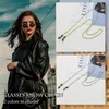 Chains Trendy Sunglasses Chain For WomenAnti Allergy Stainless Steel Eyeglass Glasses Cord Retainer Holder Eyewear Lanyard Neck S9892341