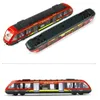 Simulatie Legering Metaal High Speed ​​Rail Diecast Train speelgoedmodel Educatief speelgoed jongens kinderen auto cadeau 240430