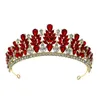 Tiaras barokke vintage kristal kroon bruids headdeksel haaraccessoires elegante koningin tiaras diadeem meisjes trouwjurk hoofdbanden