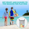 Sand Play Water Fun Children Beach Toys Summer Beach Water Games Soft Lim Beach Sand Tool Kit Parent-Children Interactive Outdoor Swim Toy for Kids D240429