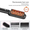 Hair Brush Air Comb Straightening Dryer Styler Flat Iron Straightener 240424