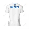 Özel Tasarım Yunanistan Flag Tahıl 3D Bisiklet Bisiklet Futbol Fitnes Fitness Spor Jersey Mesh Hayranları Kısa T-Shirt 240426