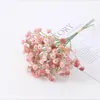 Fleurs décoratives Babysine artificielle paquet de fleurs en soie fausse plante verte nordique Décoration de maison simulation gypsophile mariage floral