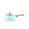 Pans Kitchen Pot 16 CM Mini Milk Christmas Gift Chocolate Soup No-Stick Cooking General Use For Gas & Induction Cooker