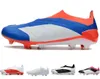 Botas de fútbol de élite sin lacas Generación de energía solar Predstrike FG Soccer Shoes Edition 30th Anniversary Yakuda Dhgate Athletic Shoes 2024