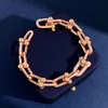 Bracelets de créateur de marque de matériel vintage de luxe Bracelets Bambou Bamboo Locket Crystal Backet Chain Bangle for Women Fashion Jewelry