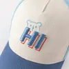 Dave Bella Spring Kids Baseball Cap Solid Letters Childrens Outdoor Blue Caps Mädchen Jungen Sonnenhut DB1248182 240429