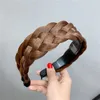 Bigas de peluca Dieleza trenzada para mujeres Babina de pescado Bandas de cabello Handmaded Bands Bandas para el cabello de peinado