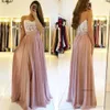 New Fashion Evening Sexy Lace Appliques Spaghetti High Split Floor Length Plus Size Chiffon Prom Gowns Bridesmaid Dresses 0430