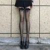 Donne calzini lolita calze sexy in pizzo coscia alte sopra il ginocchio di nylon long hosiery anime prua