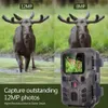 Caméra de chasse à la chasse 20MP 1080p Cameras de la faune extérieure Surveillance Vision nocturne PO Taps Mini301 240423