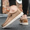 Chaussures décontractées Slip-ons Automne Loafers Men Sneakers White Sports Loofers Style de Fat Year en vente