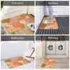 Carpets Sea Urchins In Gold Polyester Doormat Rug Carpet Mat Footpad Non-slip Water Oil Proof Corridor Kitchen Bedroom Balcony Toilet