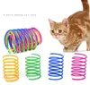 Kitten Coil Spiral Springs Cat Toys Interactive Gauge Cat Spring Toy Colorful Springs Cat Pet Toy Pet Products 240429