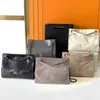 Bolsa de grife de grande capacidade Mulheres compras Bolsa de luxo Bolsa de couro encerada Buckle magnética Bolsa Crossbody Trabalho Viagem Compras Bola casual de alta qualidade