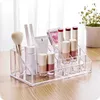 Kosmetischer Organisator Makeup Organizer 16 Raumdekoration für VaLity Storage Rack Lippenstifthalter Lippenfarbe Q240429