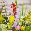 装飾花ドアハンガーアジサイバスケットリース季節のウェルカムサインフロントデコレーション装飾春の休日