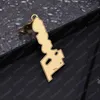 Loves Heart Designer Keychain for Women Designer di lussuoso Designer di moda Coppia di moda Llaveros Gold Chain Charm