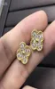 Earieds for Women Fashion Ear Studs con Diamondno Diamond Colorful Styles con Box7722310