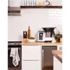 Smart All-in-1 multi-booker com mais de 10 funções de cozimento, escala embutida, receitas guiadas, cozinheiro a vapor, amastra, conectividade de aplicativo Bluetooth, 2.3 QT-branco