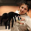 Simulazione di bamboli peluche per peluche creativa Black Spider Black PRANK PRANK PROPS HALLOWEEN REGALO