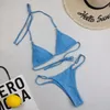 Damskie stroje kąpielowe Seksowne czerwone mikro bikini 2024 Kobiety stroju kąpielowe Kobieta Bikinis Zestaw Brazylijska plaż