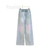 Frauen -Jeans -Designer -Marke Early Spring New Classic Gradient Contrast für Frauen L6LQ