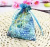 Selling Organza Jewelry Gift Pouch Bags with Drawstring Whole10 x15cm 100pcs Printed Gilding Pattern Package for Candy Nec2371638