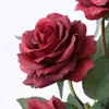 Fleurs décoratives 7-Pack Latex Rose Artificiel Real Touch Mariage Bouquet Bouquet Home Decor Table Decoration Accessoires Rooms Flores