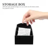 Storage Bottles 2 Pcs Coffee Bag Pod Box Office Sugar Packets Organizer Acrylic Counter
