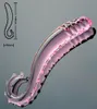30 mm rosa pyrex glas dildo artificiell penis kristall falsk anal plug prostata massager onanerar sex leksak för vuxna gay kvinnor män s6381551