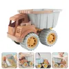 Sable Player Water Toy Toy Toys Camion de sable Kids Excavator Construction de voiture Sandbox Sandbox Véhicule Dumple Play Box Digging Véhicules Tracteur Digger Mini D240429