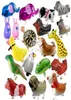 Walking Pet Balloon Party Supply Animal Helium Film en aluminium Cartoon ballons multicolores Belle forêt Animal Anniversaire Mariage EE7642151