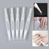 Speicherflaschen 5pcs 3ml Reise leerer Drehstift mit bürstenkosmetischer Behälter Nagelöllippe