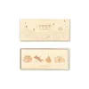 Cultural and creative gift metal antique bookmark gift box 240417