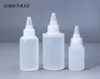 Garrafas de armazenamento Jars Umetass 30ml60ml100ml cola de plástico vazio de pe tampas de squeeze espreme o óleo de tinta líquida 10pcslot8641222